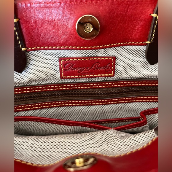 Dooney & Bourke EUC  Florentine Leather Large Zip Barlow - Picture 13 of 15